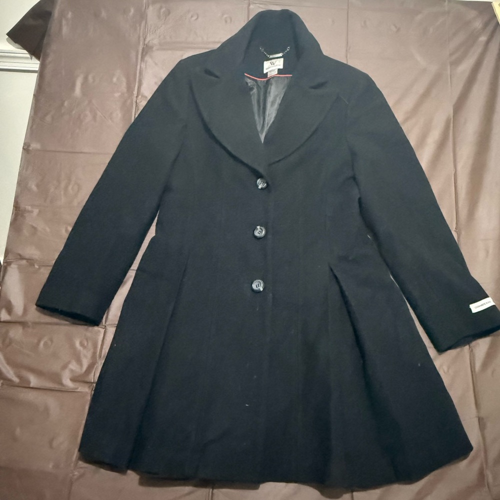 Worthington Elegant Black Trench Coat